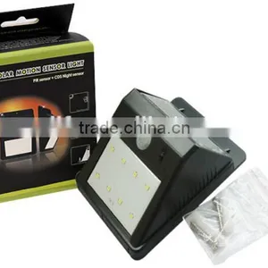 2015 New Outdoor 8 LED Solar Wall Mounted Motion Sensor Light thumbnail-6