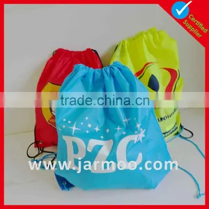 Custom Hemp Red Drawstring Bag thumbnail-6