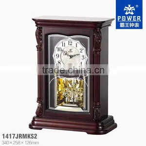 2014 Wooden Clock, Table Clock, Quartz Movement thumbnail-1