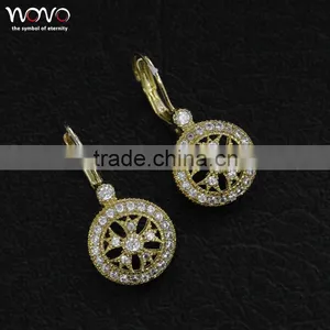 Latest Fashion Simple Design Earring Brass Jewelry Earrings thumbnail-1