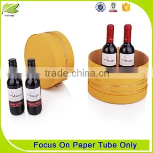 Recycled Round Shaped Single Wine Glass Box thumbnail-6