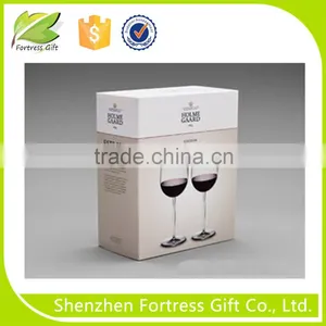 Wholesale Exquisite Wine Glass Cardboard Gift Box thumbnail-1