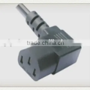 US Standard 13A 125V C13 Female Angled Plug Connector thumbnail-1