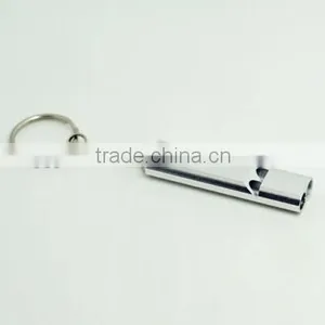 Aluminum Alloy Outdoor Whistle With Two Holes thumbnail-1