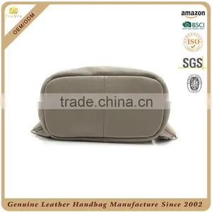 CSS1596-001 Made in China Genuine Leather Tactical Backpack Big Size Cow Leather School Bag Famous Trveling Bag thumbnail-4