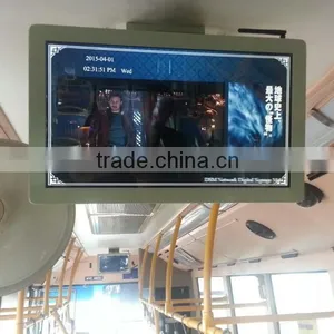 10'', 12'', 15'', 19'' and 22'' Bus LCD Digital Signage Display With 3G 4G Network thumbnail-1