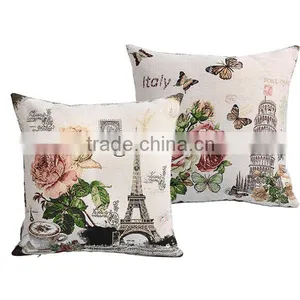 Low Price Vintage Style Patchwork Square Cushion thumbnail-4