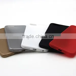 Ultra Thin 0.6MM Matte High Protective Blank Case for IPhone SE With Groove thumbnail-4