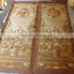 Flower Design Rectangle Long Tapestry Wall Hanging thumbnail-1