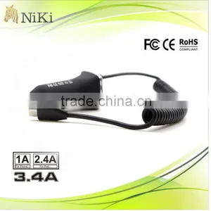for Cell Phone Car Charger With Micro Usb Cable 3.4A Car Charger thumbnail-1