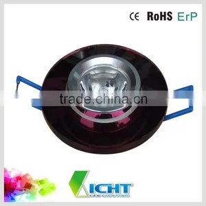 Glass Crystal Led Downlight Housing for MR16 LED Ceiling Lamp Accessory thumbnail-1