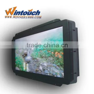 32 Inch IR Touch Screen Lcd Monitor for Bank Hospital Station thumbnail-4