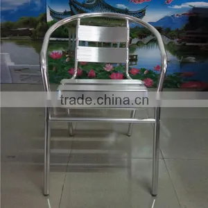 00 Aluminum Furniture Modern Light Weight Stacking Bar Chair YC002A thumbnail-3