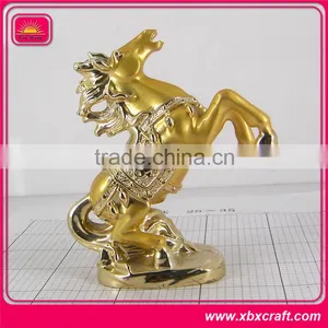 3D Resin Custom Horse Figurine With Custom Plated thumbnail-5