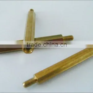High Precision Turning Customized Brass Standoff thumbnail-1