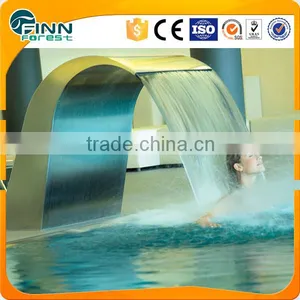 Indoor Water Blade Waterfall With Led Ligh and Waterfall Pumps thumbnail-5