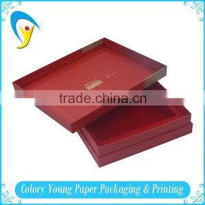 Manufacture Red Cardboard Cosmetic Packaging Paper Hat Box thumbnail-6