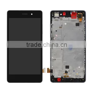 Original Genuine LCD Screen With Digitizer And Frame Assembly For Huawei Ascend P8 Lite - Black thumbnail-1