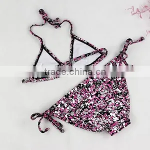 Kids Tanikin Bikini Top And Underwear Stripe Bathing Suit Beachwear thumbnail-5
