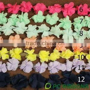 2015 New Design 6petals Chiffon Flying Flower Trims Ribbon thumbnail-2