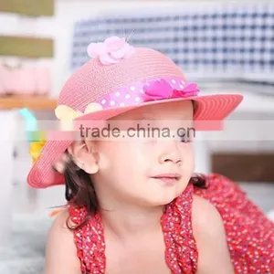 China Promotional Straw Hats For Little Girl thumbnail-6