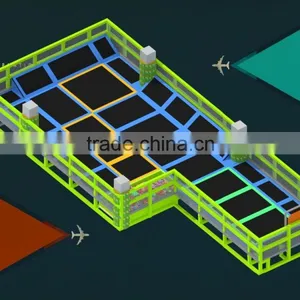China Manufacturer Trampoline Park Playground With Ball Pool, Newest Games thumbnail-3