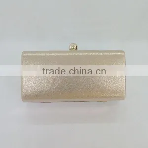 Customized Ladies Fashion Clutch Pearl Metal Box thumbnail-5