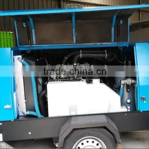 93kw 14 Bar Twin Screw Low Noise Cheapst Mobile Diesel Air Compressor thumbnail-4