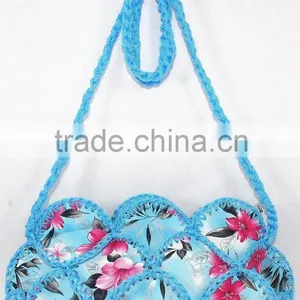 China Shoulder Sling Bag Unique Pattern Design Function Pocket Inside thumbnail-1