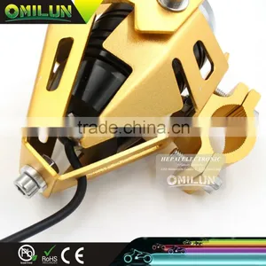 Waterproof Design 10W U5 LED Motorcycle Headlight With Hi/Low Beam/Flashing Function thumbnail-4