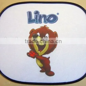 Nylon Mesh Roller Up Car Sid Window Sun Shades thumbnail-2
