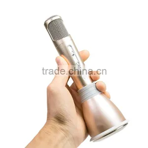 Bluetooth Microphone Speaker Wireless KTV Karaoke K068 Microphone With Amplifier thumbnail-4