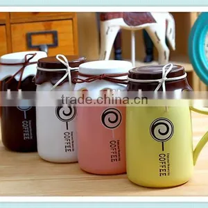 Ceramic Wine Jar Mug With Unique Design in Jar Shape thumbnail-2