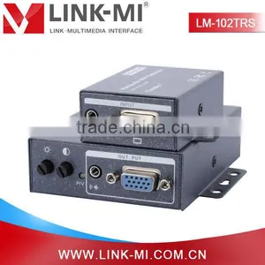 LINK-MI LM-102TRS 200m VGA Extender Sender Receiver Over Cat5 Support Local and Remote VGA Monitors thumbnail-3