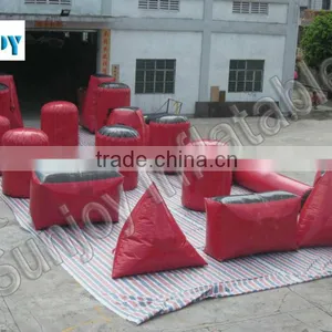 Factory Price 0.6-0.9mm PVC Paintball Bunkers Made in China thumbnail-2
