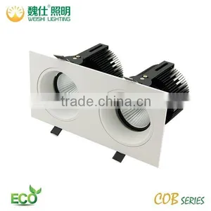 24w Cob Led Downlight, China Recessed Downlight, Square Led Downlight thumbnail-1