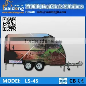 Big Wheels Carts To Sell Fast Food/Food Van For Sale/Fast Food Van For Sale thumbnail-4
