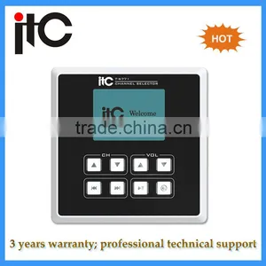 IP Network Audio System Terminal Channel Selector With LCD Screen thumbnail-1