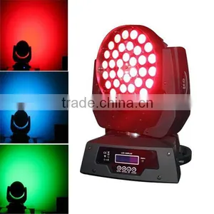 36pcs RGBWA+UV 6in1 Led Moving Head Light uv Wall Washer With Zoom Stage Light thumbnail-1