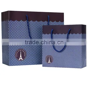 Accept Custom Order High Quality Luxury Clothing Paper Bag thumbnail-1