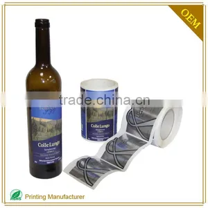Multiple Design Label For Glasses In Wine Labels With LOGO Printing thumbnail-1