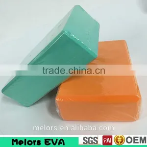 Melors Eco-friendly Yoga Block Exercise EVA YOGA Blocks and Bricks Newly Design High Quality Bamboo Yoga Block thumbnail-2