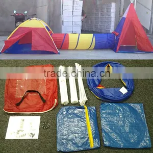 Camping Teepee Tent Kids Children Play Teepee Tent thumbnail-1