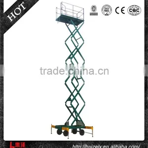 Customer Oriented Factory Price 300kg x 14m Electric Scissor Boom Lift thumbnail-1