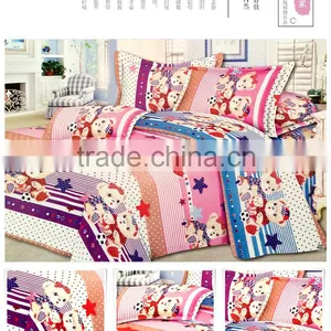 4PCS Flannel Fleece Bedding Sets thumbnail-1