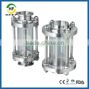 HF6A001 DN40 1.5 Inch Sanitary Stainless Steel Weld Glass Tube Sight Glass thumbnail-5