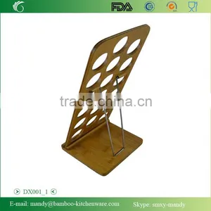 Collapsible Bamboo Kitchen Rack for Spice Bottles , Simple Design Spice Rack thumbnail-2