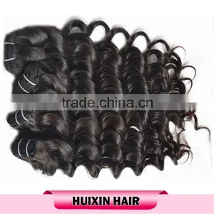 Wholesale Grade 7a Virgin Brazilian Hair High Quality no Chemical Very Soft and Smooth Cheap Hair Extension thumbnail-4