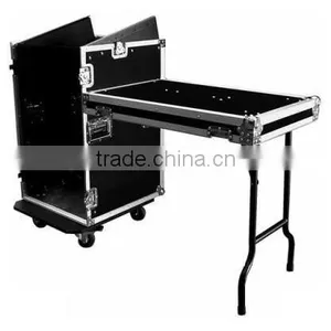 FLIGHT READY ROAD CASES 11M16UCT 11X16 RACK W/ TABLE NW thumbnail-1