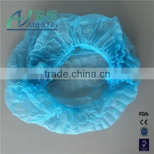 Pleated Nonwoven Disposable Hair Nets thumbnail-2